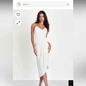Lulus NWT white dress